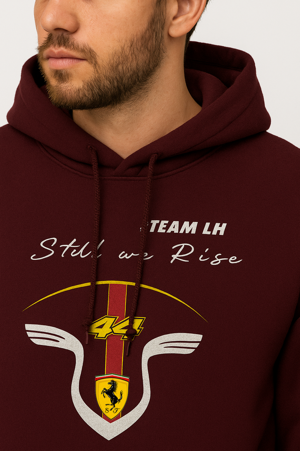 LH Hoodie Maroon