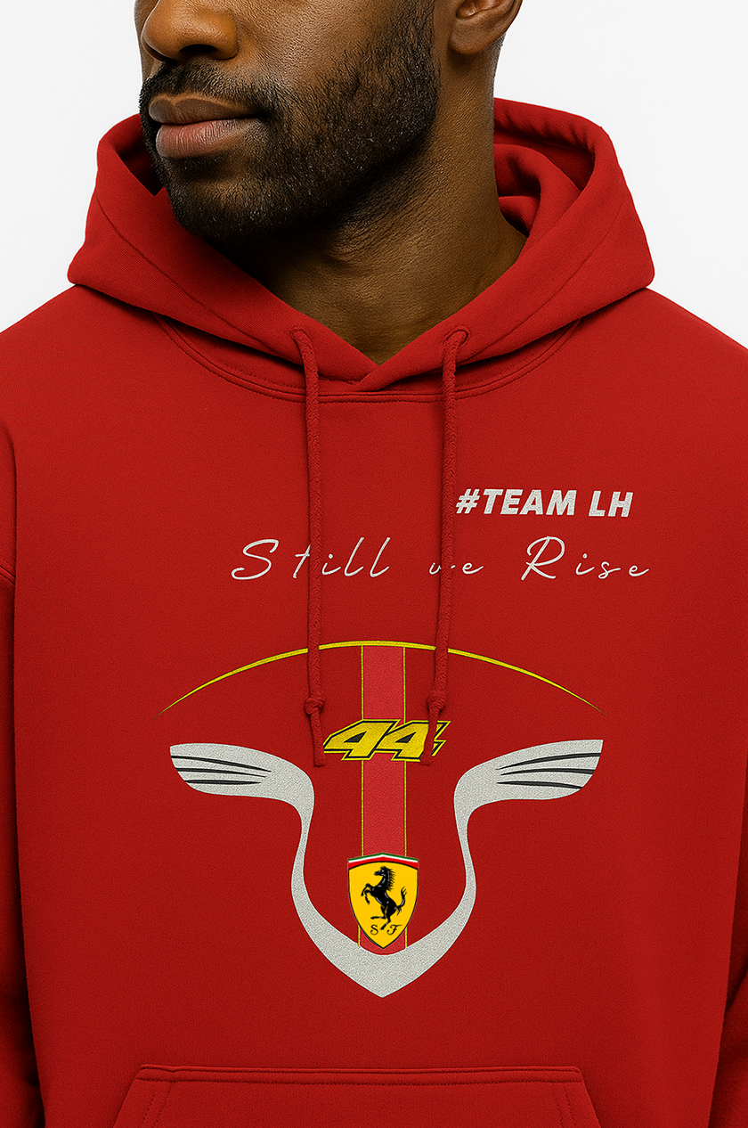 #TeamLH "Still We Rise" Hoodie | Unisex Fleece Cotton Hoodie | Lewis Hamilton