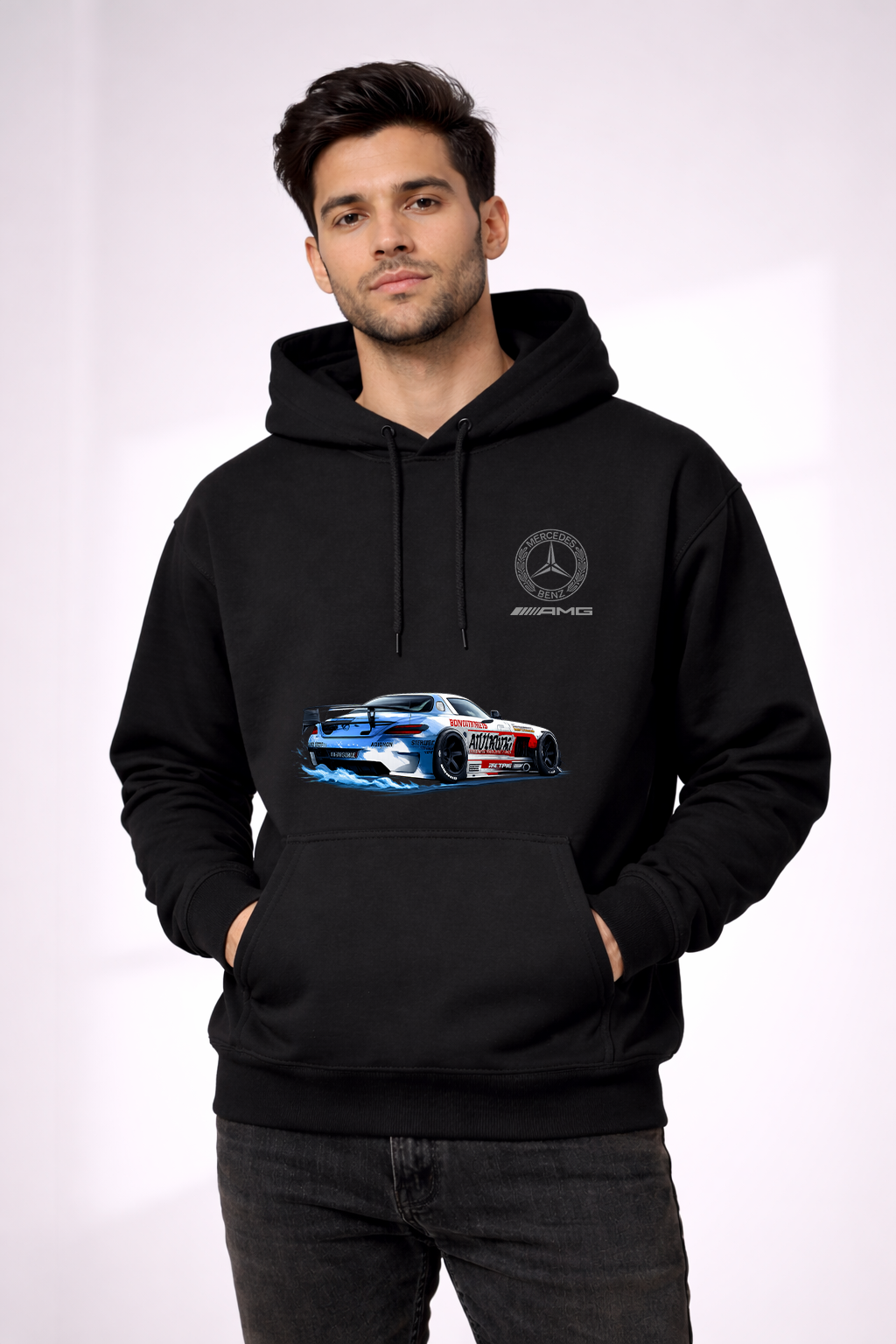 Mercedes-AMG inspired Hoodie | Unisex Style | 300 GSM Cotton Fleece fabric