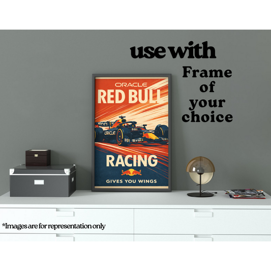 Red Bull Racing A3 Poster | “Gives You Wings”