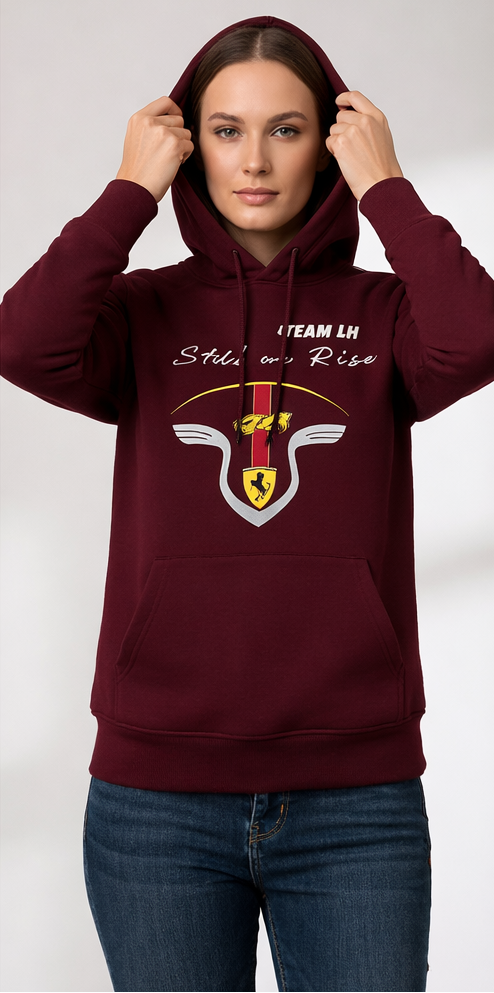 LH Hoodie Maroon