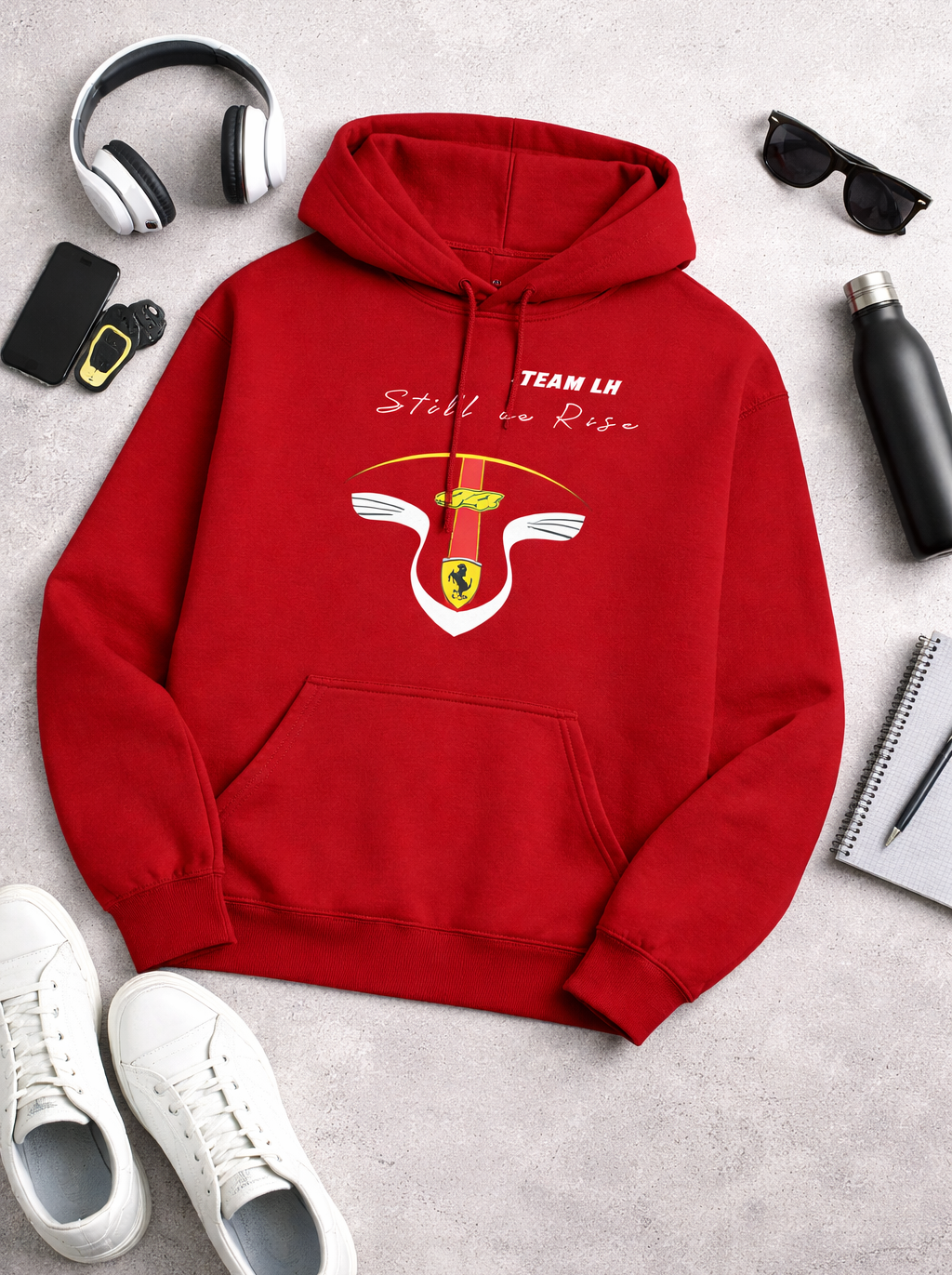 LH Hoodie Red